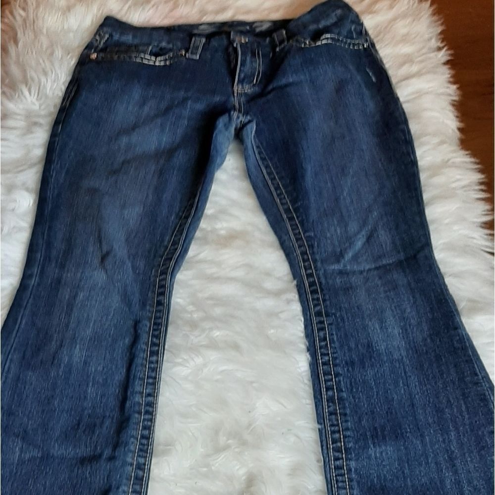 Seven Woman's‎  7 Lowrise Boot Cut Jeans sz Junior 9